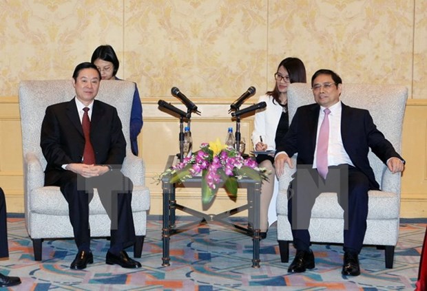 Vietnam y China comparten experiencias en la construccion partidista hinh anh 1