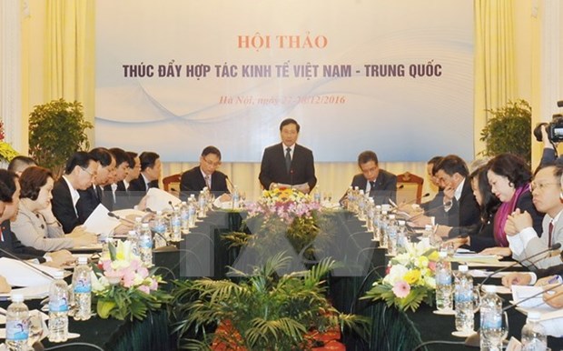 Impulsan cooperacion economica Vietnam- China hinh anh 1