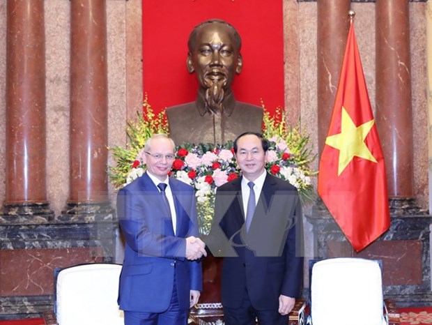 Presidente vietnamita alaba potencialidades de nexos con Republica de Baskortostan hinh anh 1