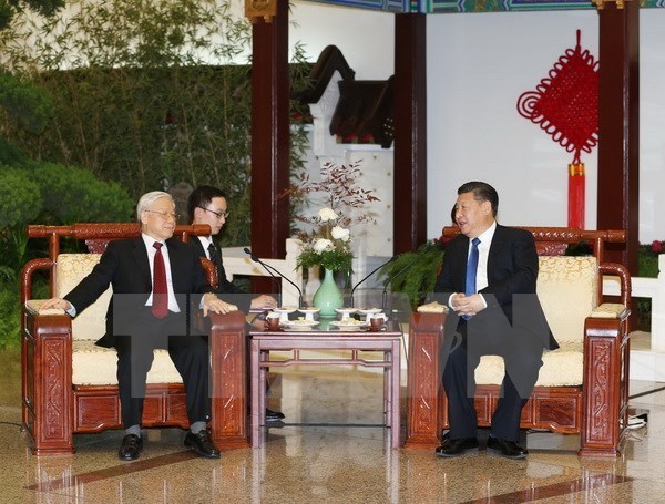 Vietnam y China emiten comunicado conjunto hinh anh 1