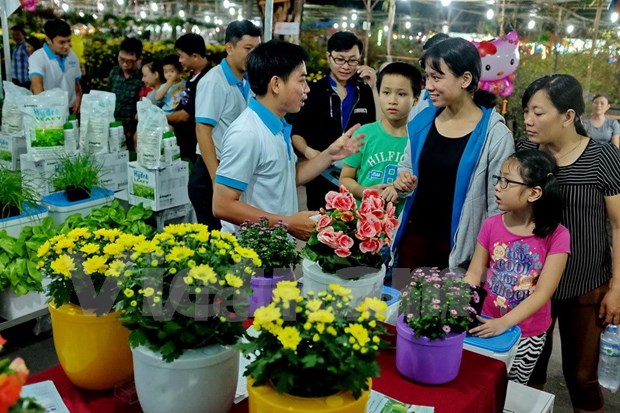 Abren en Ciudad Ho Chi Minh Festival de las Flores hinh anh 1