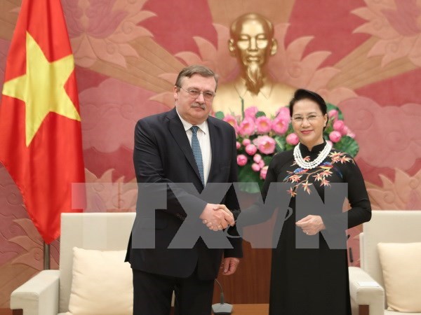 Presidenta del Parlamento de Vietnam destaca relaciones con Suecia y Hungria hinh anh 2