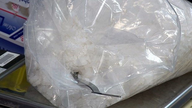 Policia tailandesa incauta gran cantidad de drogas hinh anh 1