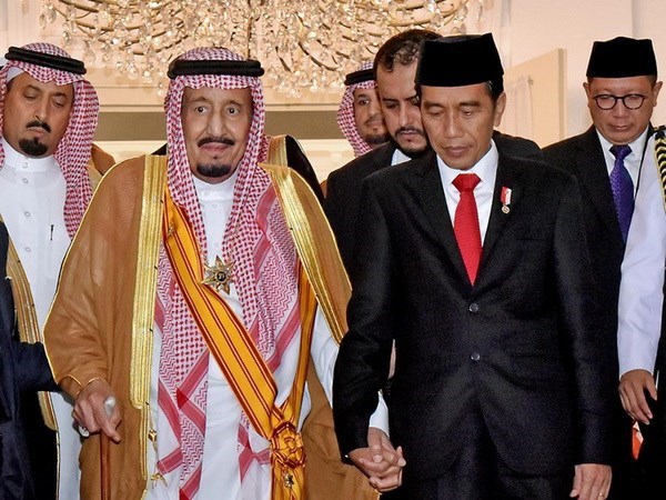 Indonesia y Arabia Saudita firman acuerdos de cooperacion hinh anh 1
