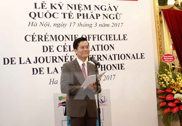 Vietnam se suma activamente a consolidar unidad entre miembros de comunidad francofona hinh anh 1