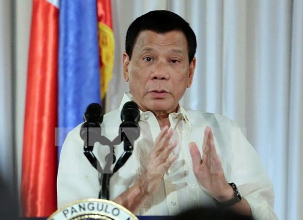 Presidente de Filipinas visita Myanmar hinh anh 1