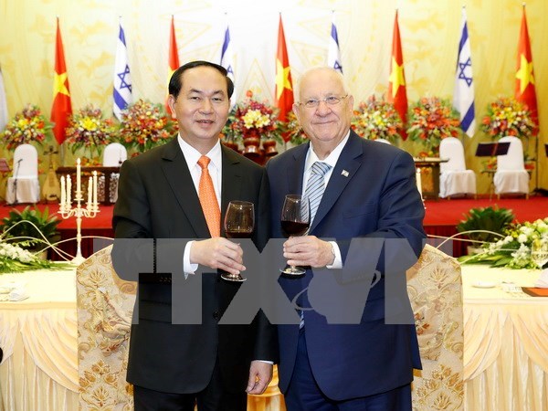 Espiritu emprendedor de Israel inspira a Vietnam, afirma presidente Dai Quang hinh anh 1