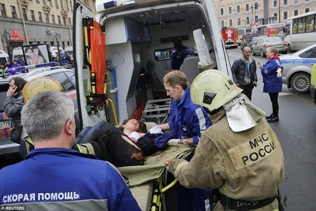 Vietnam condena atentado terrorista en San Petersburgo hinh anh 1