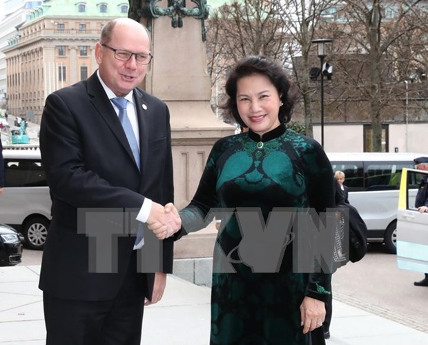 Vietnam y Suecia por robustecer cooperacion parlamentaria hinh anh 1