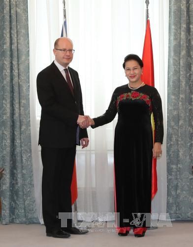 Parlamento vietnamita promete condiciones juridicas favorables para socios checos hinh anh 1