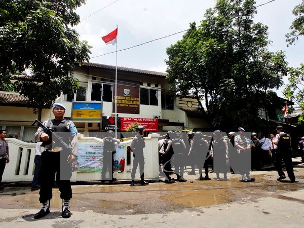 Indonesia despliega mas de 60 mil efectivos de seguridad para elecciones en Yakarta hinh anh 1