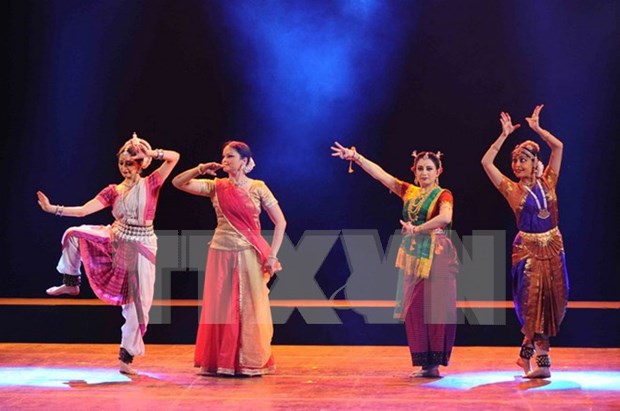 Presentan en Vietnam danzas tradicionales de India hinh anh 1