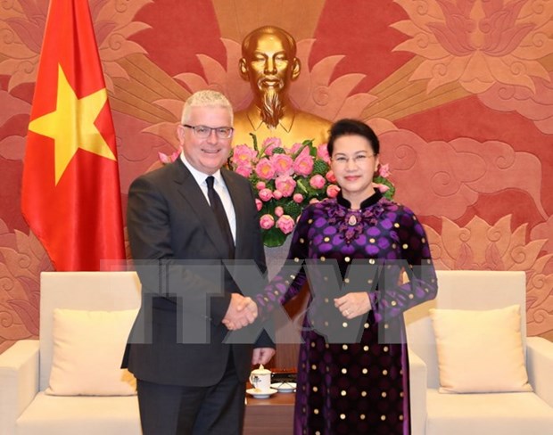 Lider parlamentaria de Vietnam confia en desarrollo vigoroso de nexos con Australia hinh anh 1