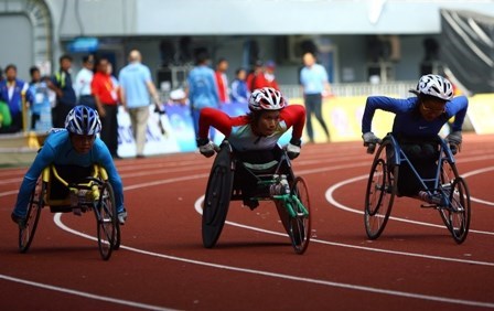 Japon ayuda a Vietnam en desarrollo de deportes paralimpicos hinh anh 1