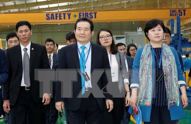 Presidente de Asamblea Nacional de Sudcorea finaliza visita a Vietnam hinh anh 1