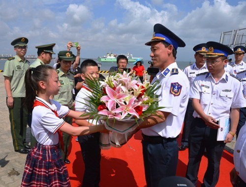 Buque guardacostas de Vietnam continua actividades en China hinh anh 1
