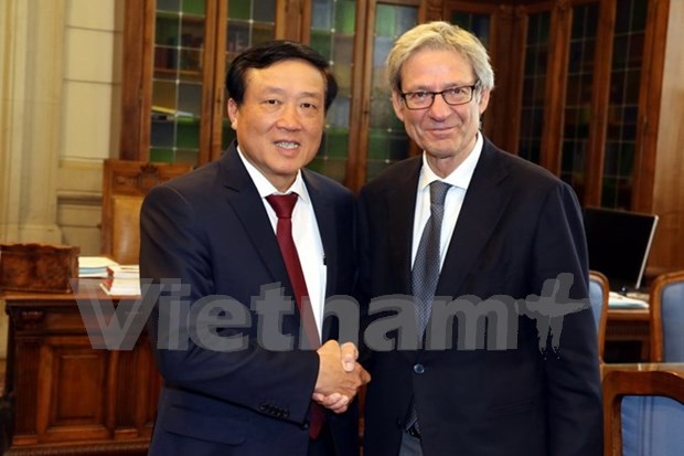 Vietnam e Italia intensifican cooperacion judicial hinh anh 1