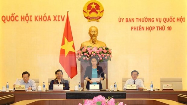 Inauguran decima sesion del Comite Permanente del Parlamento vietnamita hinh anh 1