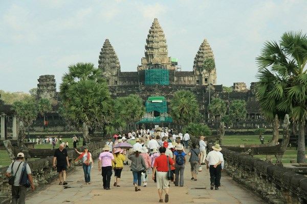 Aumenta llegada de turistas extranjeros a Camboya en primer trimestre de 2017 hinh anh 1