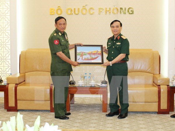Fortalecen cooperacion militar Vietnam-Myanmar hinh anh 1