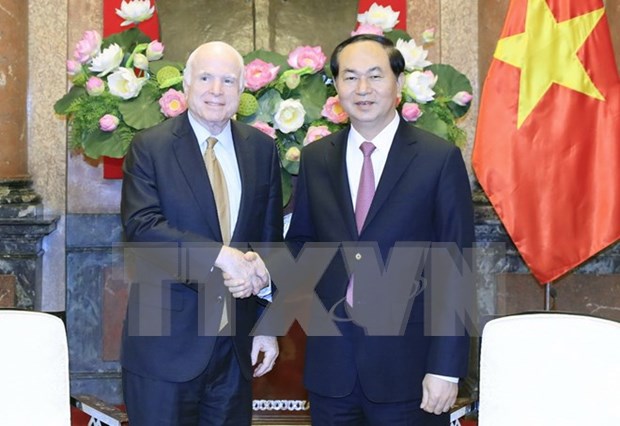Estados Unidos es socio importante de Vietnam, dice presidente hinh anh 1