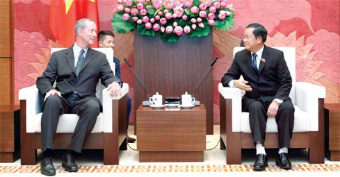 Dirigente vietnamita confia en mayor cooperacion en defensa con EE.UU. hinh anh 1