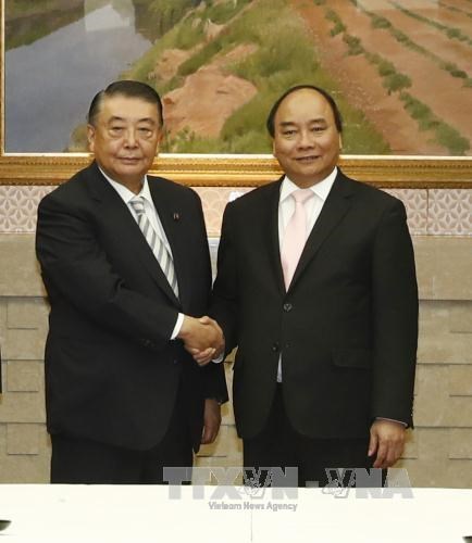 Premier Xuan Phuc destaca cooperacion interparlamentaria Vietnam-Japon hinh anh 1