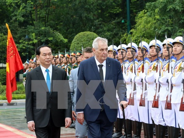 Vietnam y Republica Checa acuerdan hacer mas efectiva cooperacion economica hinh anh 1