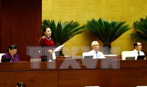 Parlamento de Vietnam inicia interpelaciones a miembros del gobierno hinh anh 1