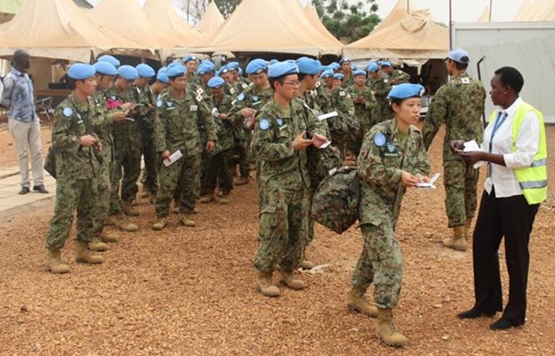 Vietnam envia mas oficiales a las misiones de paz de la ONU hinh anh 1