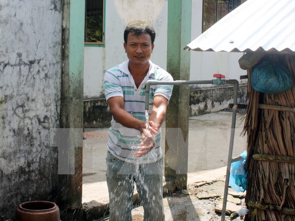 Crece numero de personas con acceso a agua potable en delta del rio Rojo hinh anh 1