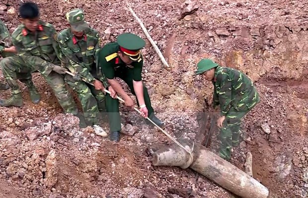 Vietnam intensifica entrenamiento de zapadores para operaciones de paz hinh anh 1