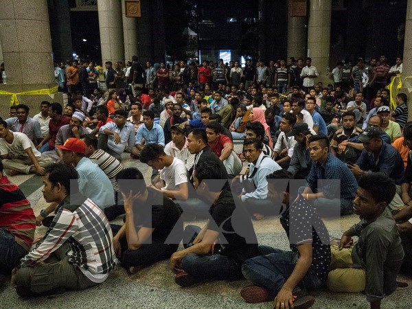 Malasia detiene a mas de mil trabajadores indocumentados hinh anh 1