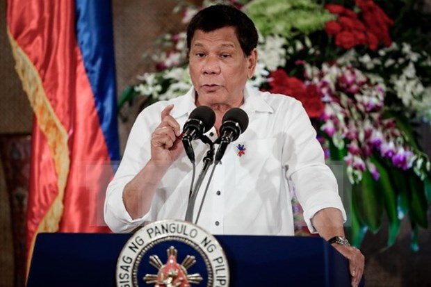 Presidente filipino pide prorrogar hasta final de ano ley marcial en Mindanao hinh anh 1