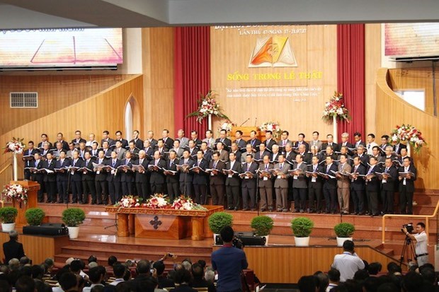 Iglesia Protestante de Vietnam celebra su congreso hinh anh 1