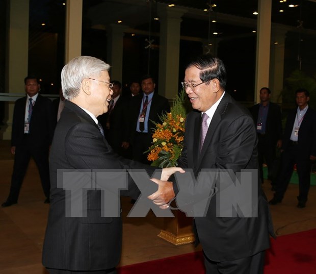 Determinado Partido Popular de Camboya a contribuir al progreso de lazos con Vietnam hinh anh 1