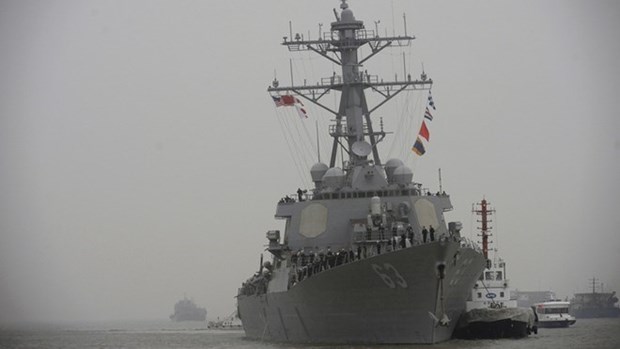 Marinero del USS Stethem reportado desaparecido en Mar del Este hinh anh 1