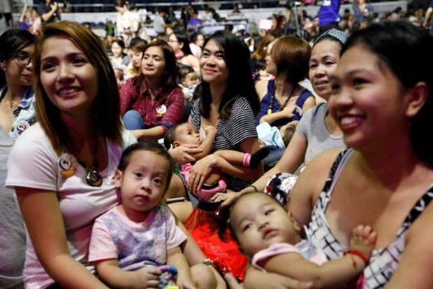Filipinas realiza actividades por semana mundial de lactancia materna hinh anh 1