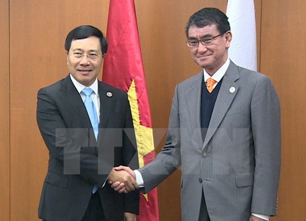 Japon y Sudcorea reafirman apoyo a posicion de Vietnam en asuntos de seguridad regional hinh anh 1
