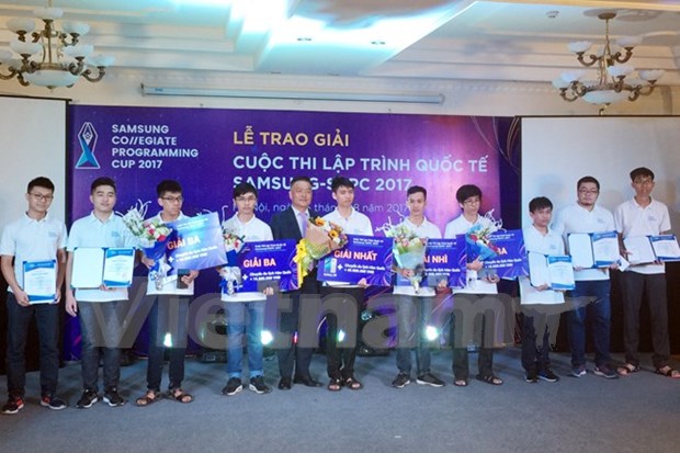 Estudiantes vietnamitas compiten en finales de concurso internacional de Tecnologia en Sudcorea hinh anh 1