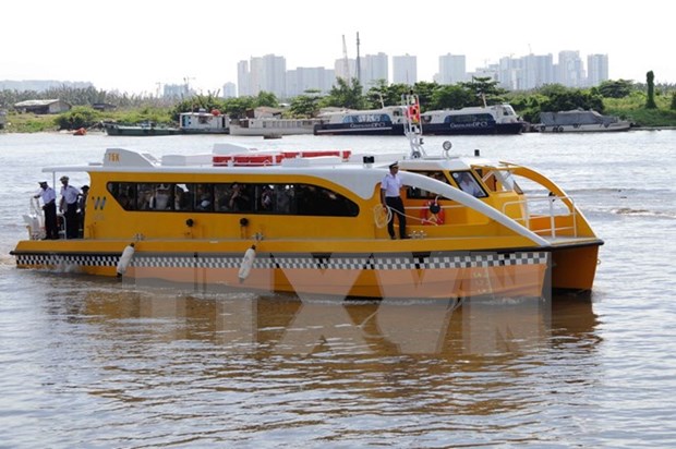 Ponen en marcha en Ciudad Ho Chi Minh primer sistema de hidrobus hinh anh 1