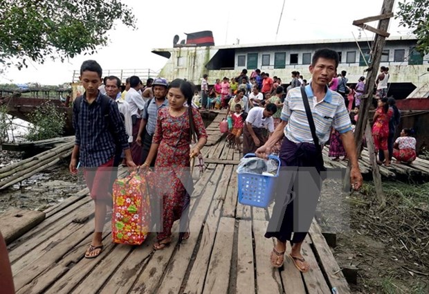 Myanmar llama a esfuerzos de grupos etnicos para restablecer la paz en Rakhine hinh anh 1