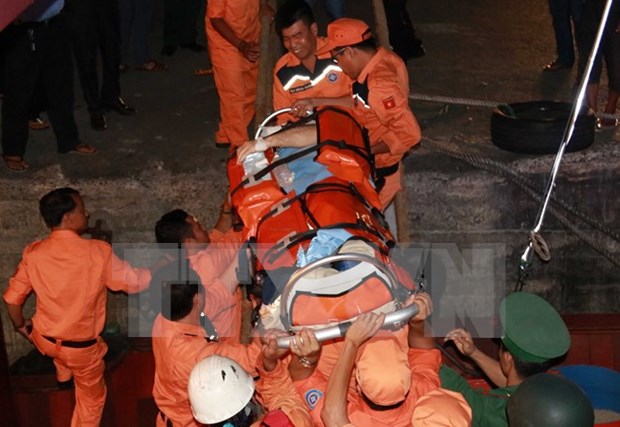 Rescatan a un marinero croata accidentado en aguas vietnamitas hinh anh 1