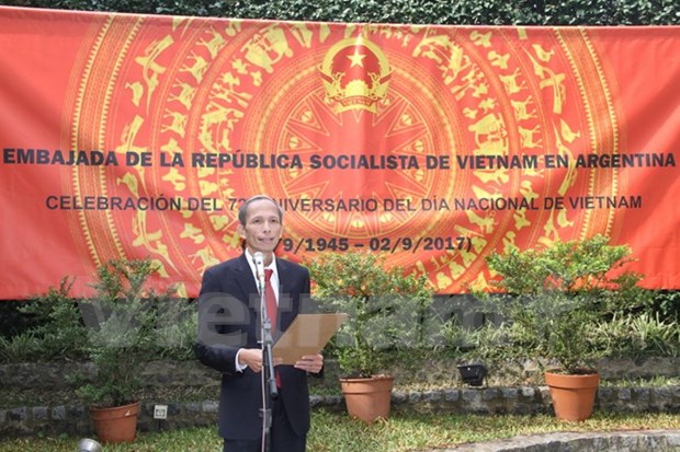 Celebran aniversario 72 del Dia Nacional de Vietnam en Argentina hinh anh 1