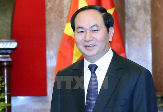 Presidente vietnamita aboga por relaciones mas pragmaticas y efectivas con Laos hinh anh 1