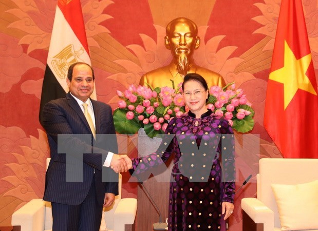 Vietnam y Egipto buscan impulsar nexos interparlamentarios hinh anh 1