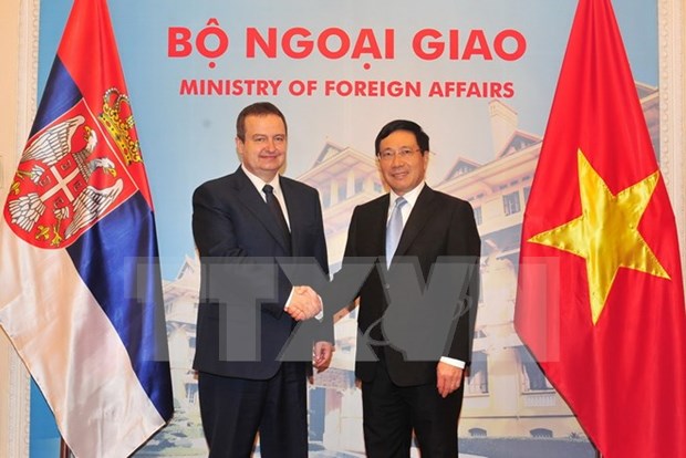 Vietnam y Serbia concretan medidas para promover nexos bilaterales hinh anh 1