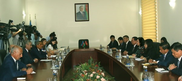 Vietnam y Azerbaiyan buscan fortalecer cooperacion multifacetica hinh anh 1