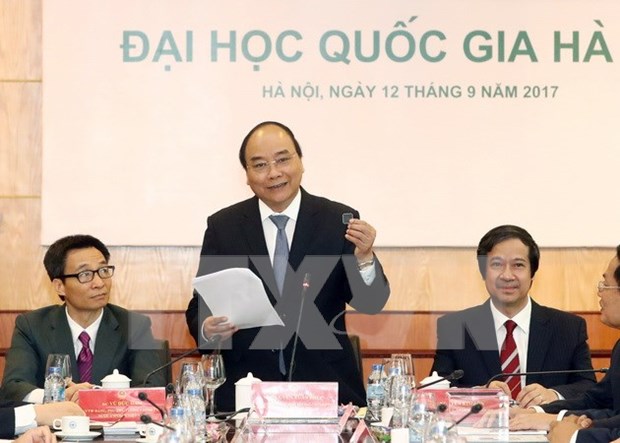 Resaltan papel de Universidad Nacional de Hanoi en sistema educativo de Vietnam hinh anh 1