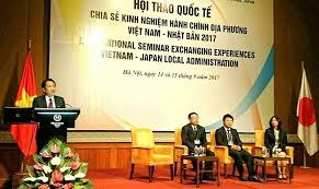 Japon comparte experiencias en reformas administrativas con Vietnam hinh anh 1